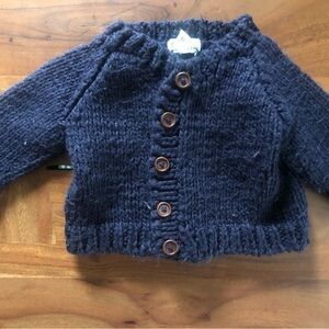 Infant knit sweater
